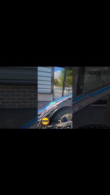 Custom Vertigo Trials bike we are collecting from @RevShedMoto to deliver to Glasgow.