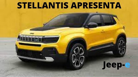 JEEP-e DEVERÁ SER O PRIMEIRO JEEP TOTALMENTE ELÉTRICO DA MARCA