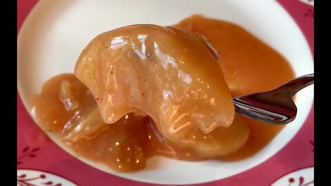 Apple Pieces in Spiced Sauce MRE side by Wornick (Meal Ready to Eat)
