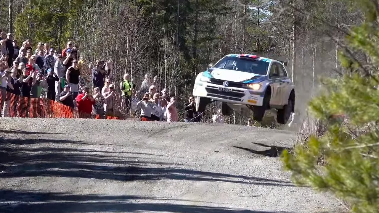 Rally Hurumsprinten SS2 cam1 22.04.2023
