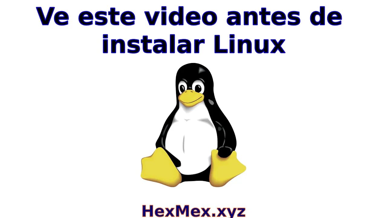 Antes de instalar Linux