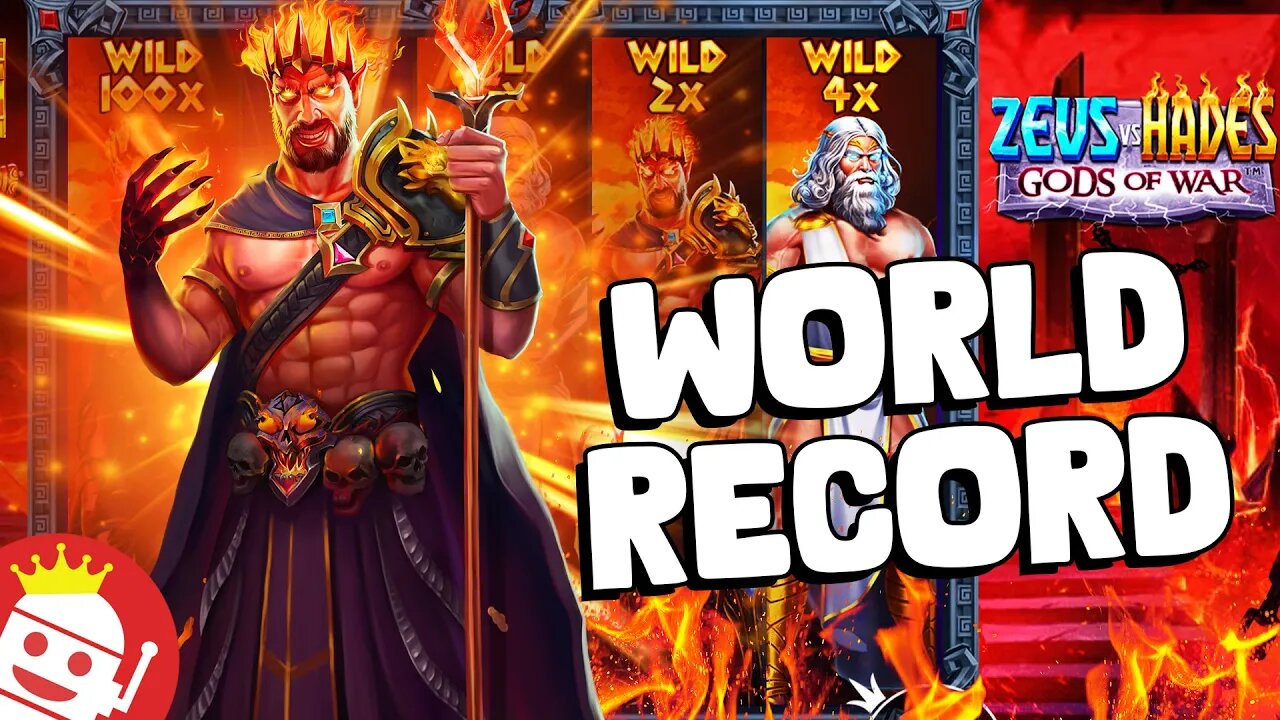 ZEUS VS HADES 🔥 WORLD RECORD NON STREAMER WIN!