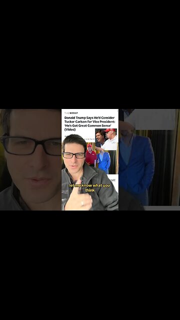 Tucker Carlson Trump’s VP? 🤔