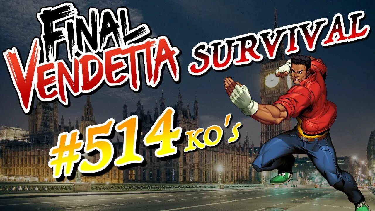 Final Vendetta 🕹️​ Survival Mode - KO's: 514 👾 Duke - (Nintendo Switch) 🎮​