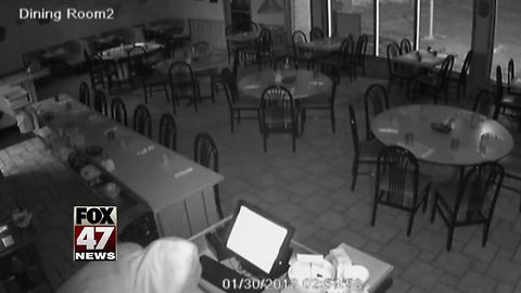 Photos of suspect in diner burglary released