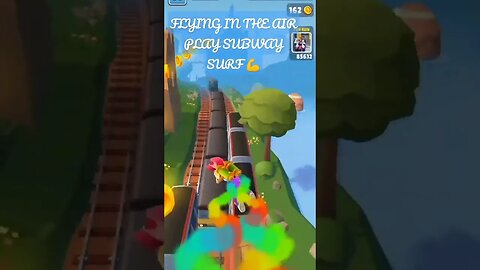 FLYING INI THE AIR PLAY SUBWAY SURF