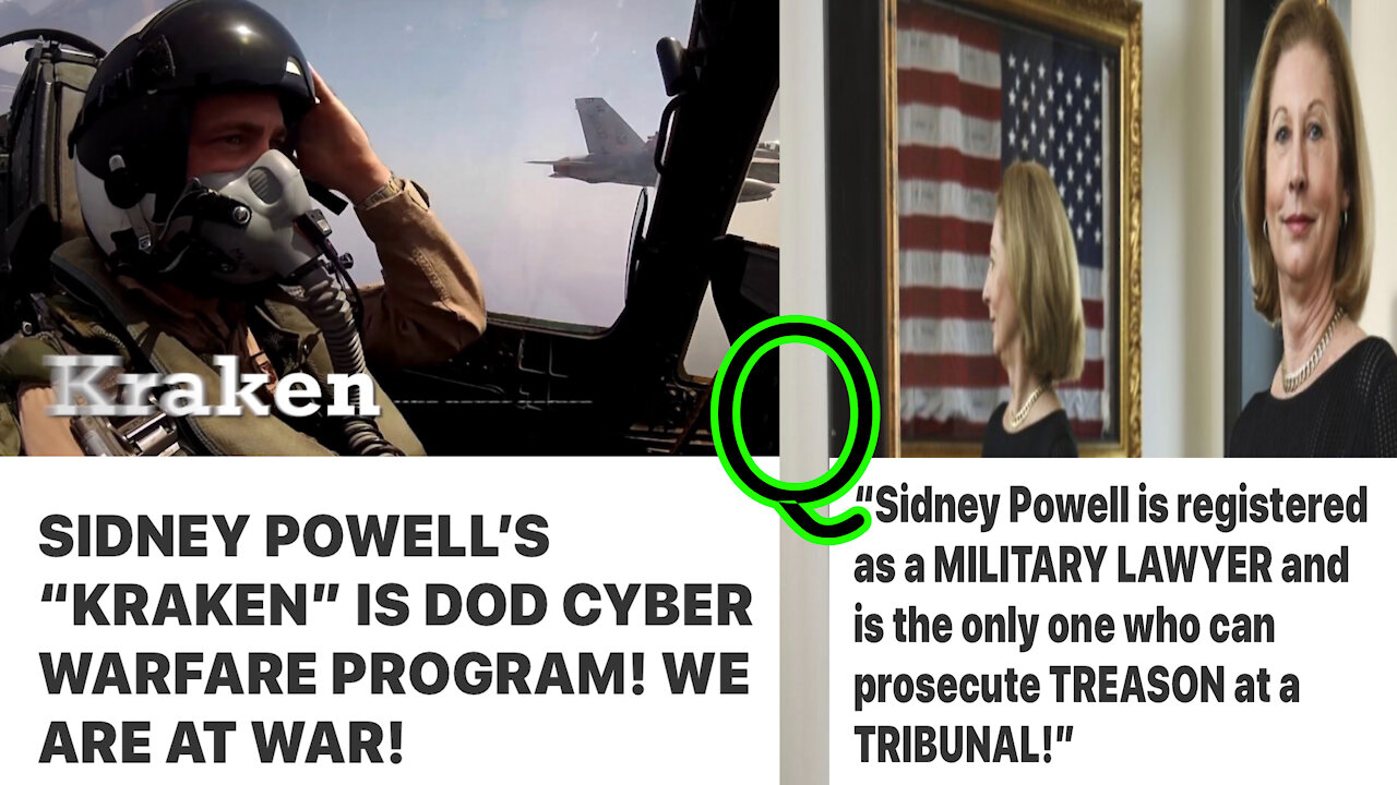 Will Sidney Powell Conduct These Inevitable Military Tribunals?! :coded: