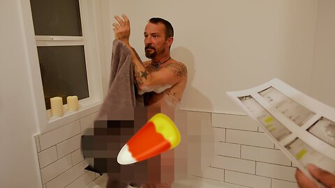 Fresh Out of Prison Pred Gets Busted While Taking a Bath