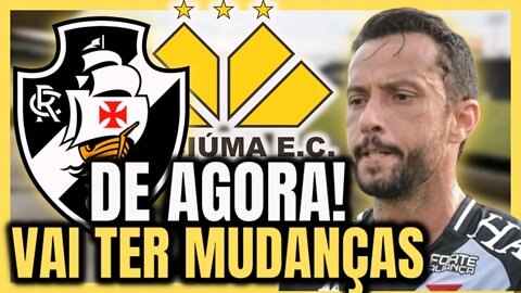 SAIU AGORA! TIME SOFRERÁ MUDANÇAS CONTRA O CRICIUMA NOTÍCIAS DO VASCO