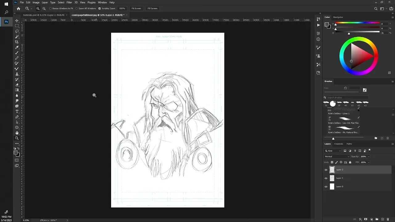 Sketching Odin! #art #comic #photoshop #illustration #drawing #comicbooks #artist #comicartist