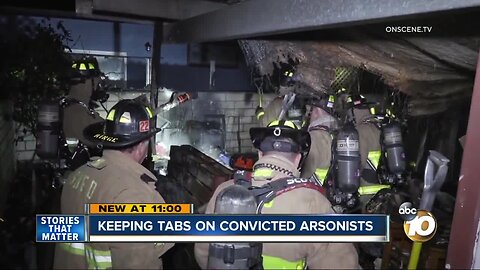 Keeping tabs on convicted arsonists