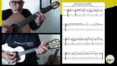 Xodó - Partitura para cavaquinho e violão