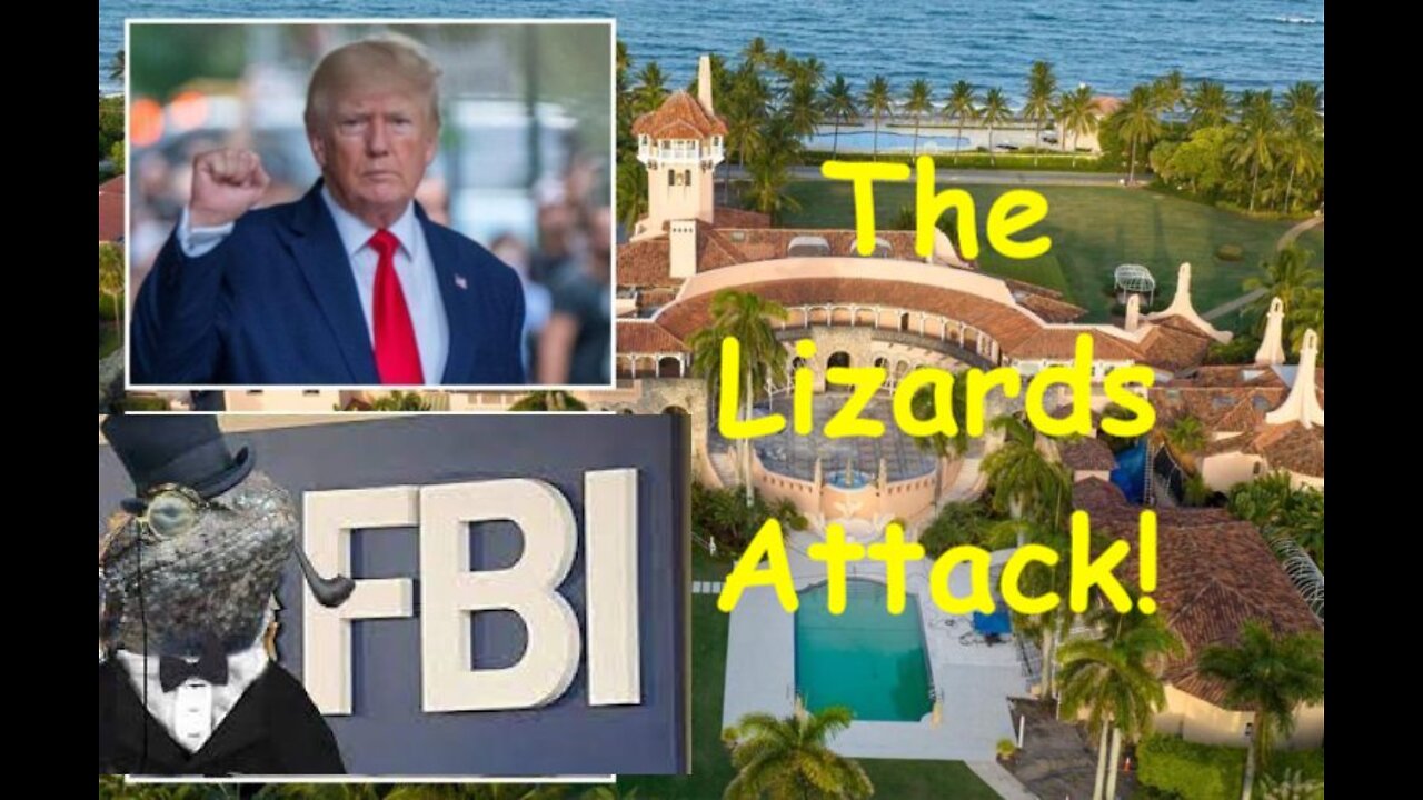 A look at WHY the Lizards raided Trump's home. The 3 most interesting Theories