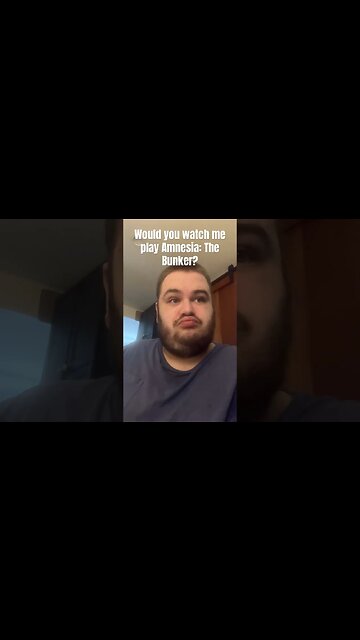 Would you like me to play Amnesia: The Bunker? #shorts #gaming