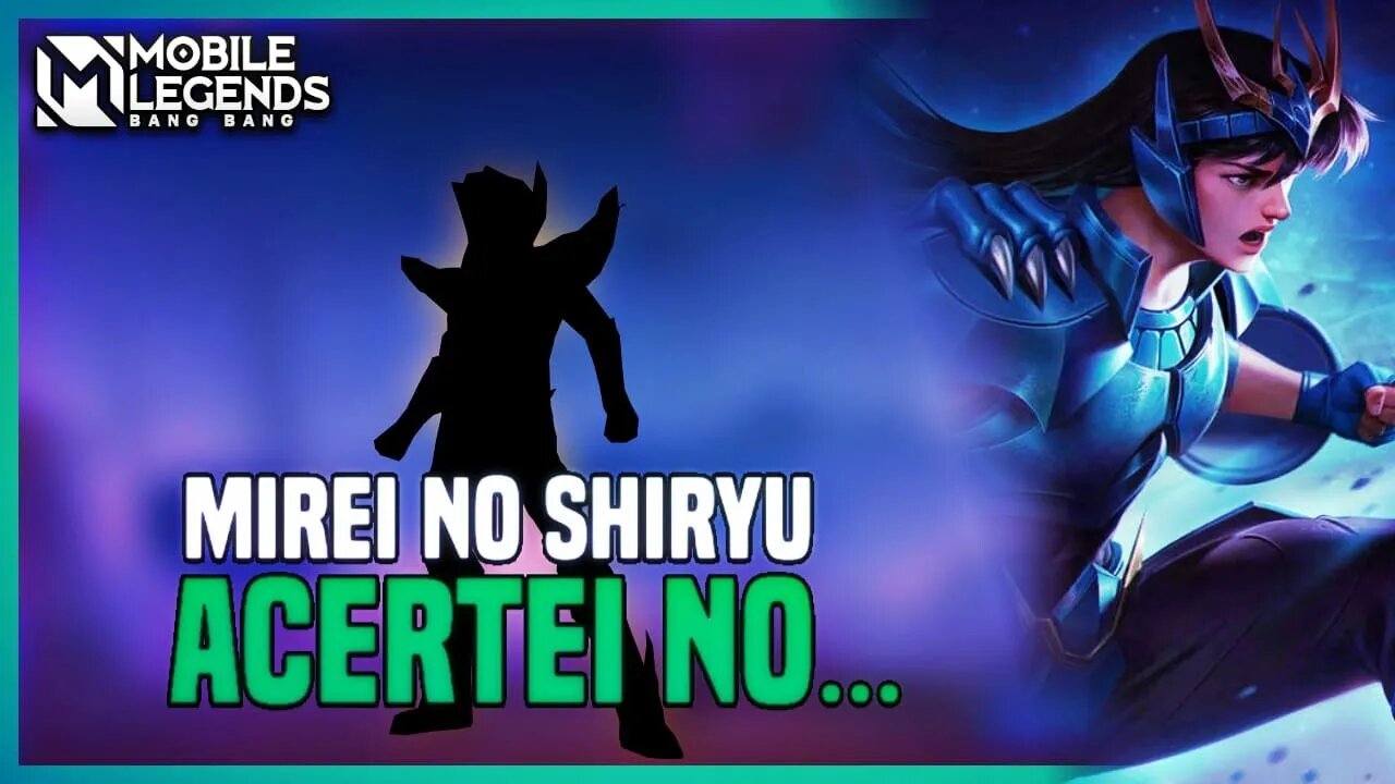 FUI PEGAR A SKIN BRONZE DO SHIRYU E.... | MLBB