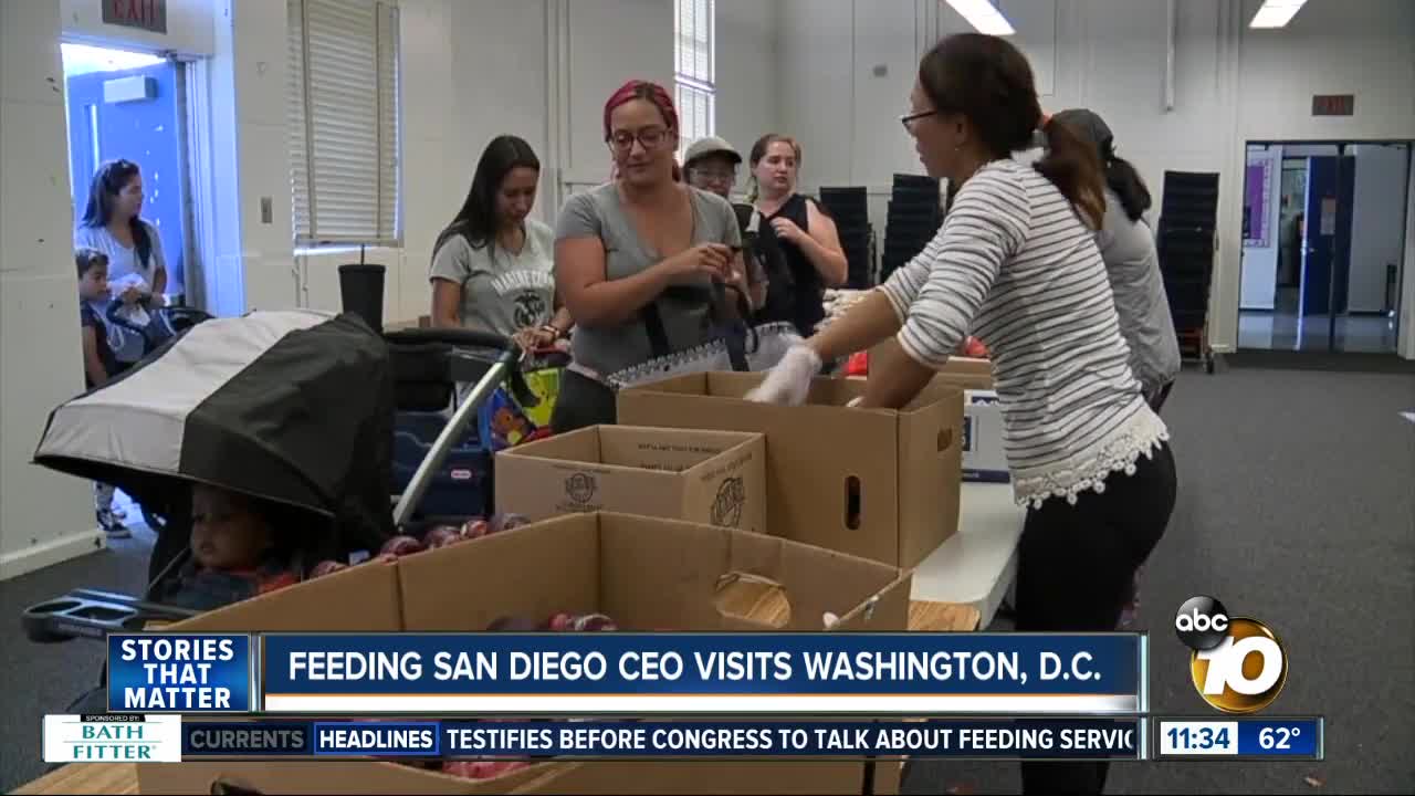 Feeding San Diego CEO visits DC