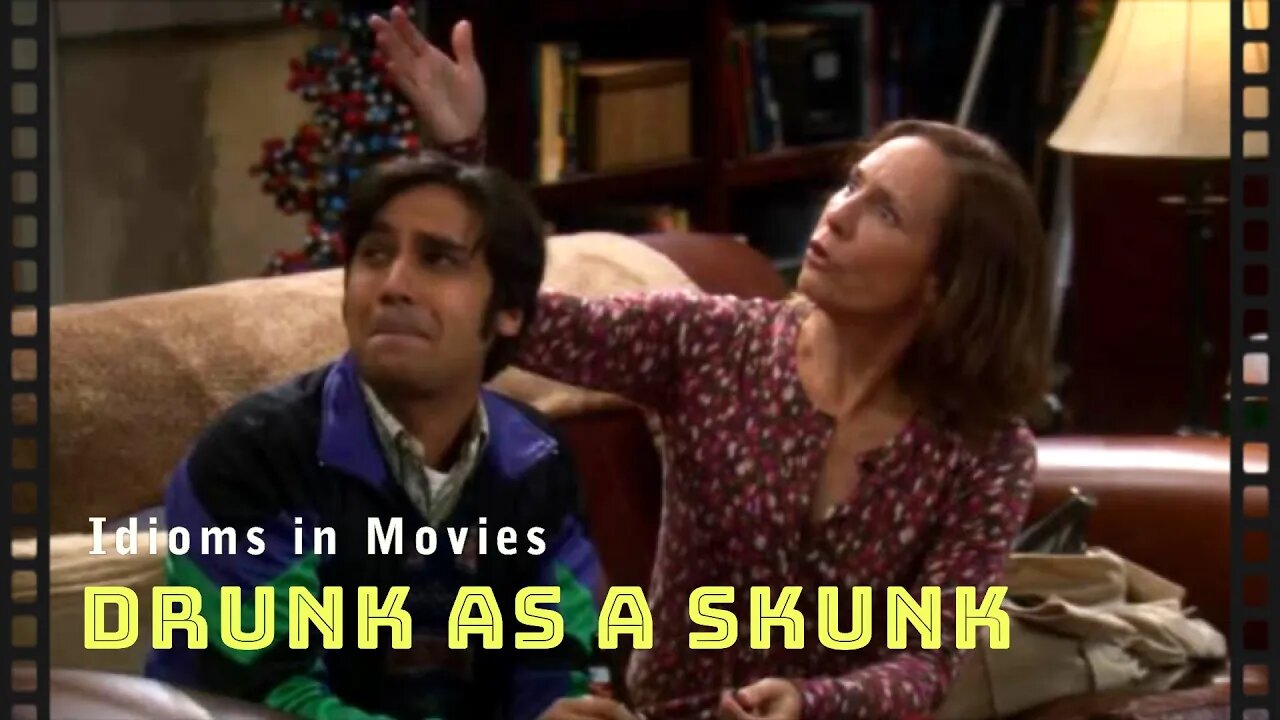 Idioms in movies: Drunk as a skunk