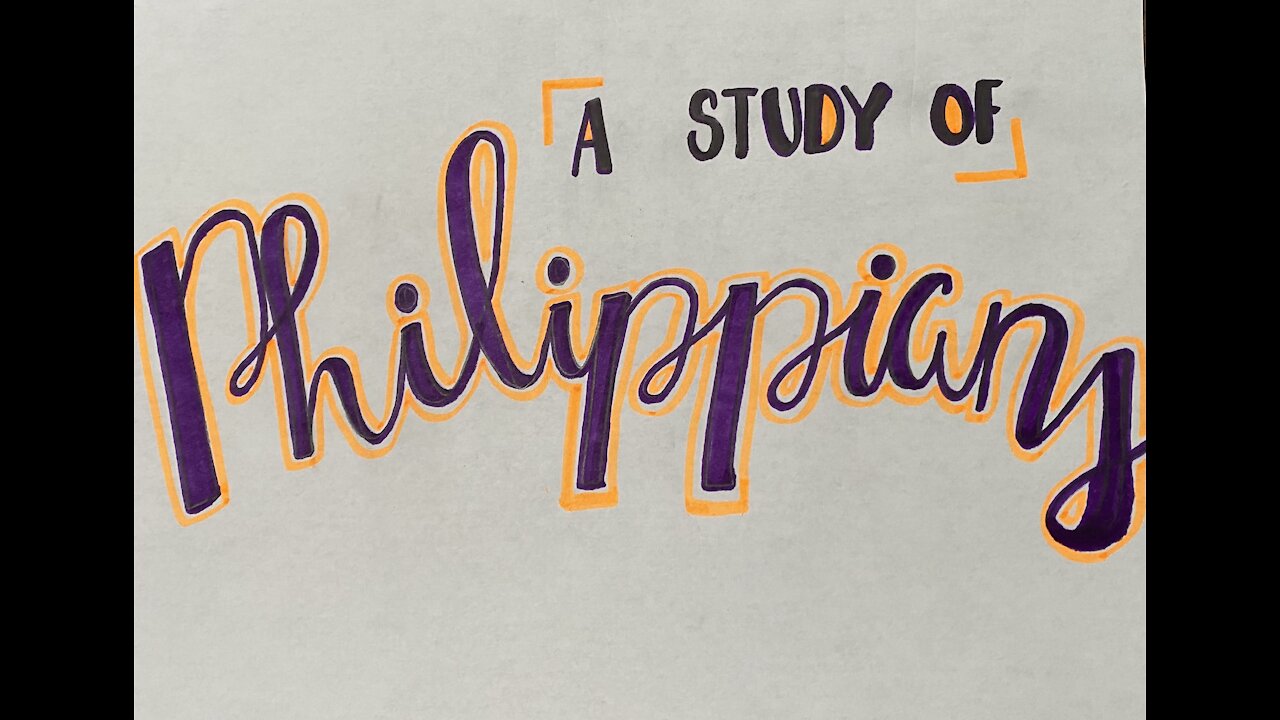 A Study of Philippians Chapter 3:1-11