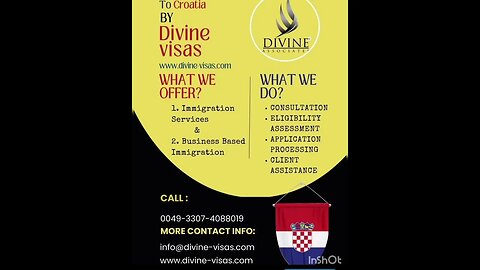 To Croatia 🇭🇷 with Divine Visas