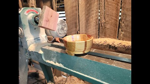 TURNING SOME BOWLS