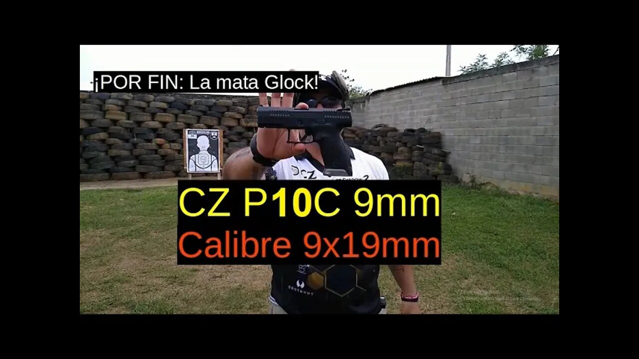 CZ P10C -Calibre 9mm (9x19mm). La Mata Glock!