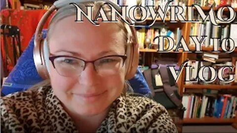 NaNoWriMo Day 10 Vlog