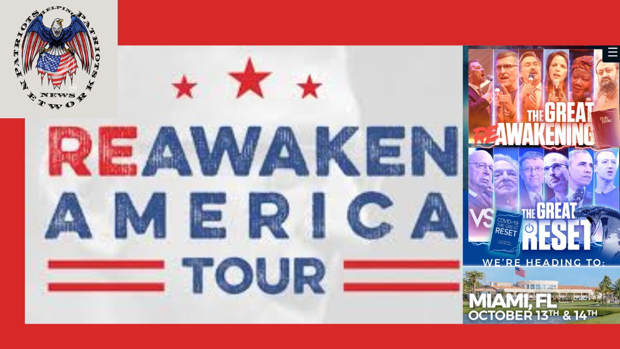 Ep 286 LIVE! REAWAKEN AMERICA TOUR in MIAMI