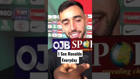 Bruno Fernándes explains Cristiano Ronaldo Handshake