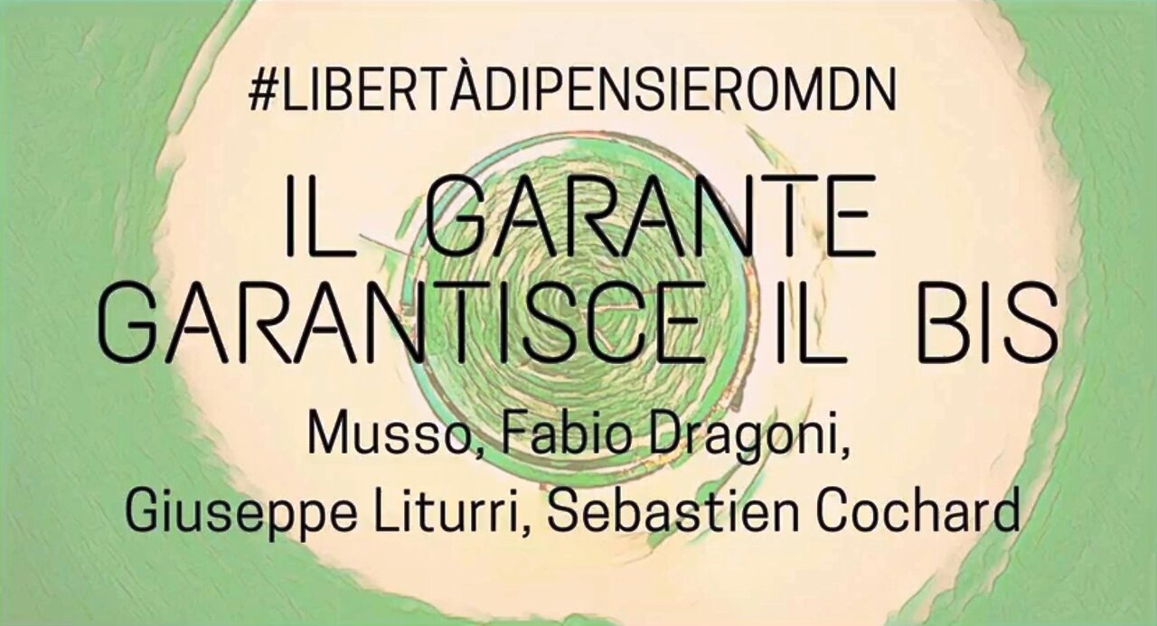 l garante garantisce il bis