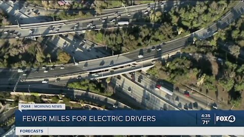 Researchers say electric drivers drive less