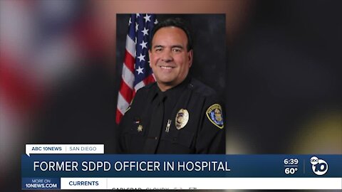 Former SDPD officer in hospital, suffering from motor neuron disease