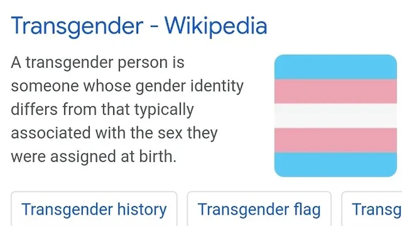 WHAT IS TRANSGENDER