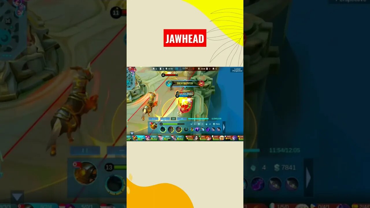 JAWHEAD #mlbb #shorts #shortsvideo #mobilelegend #ml #omletarcade #mobilelegends #mobilelegendsgame