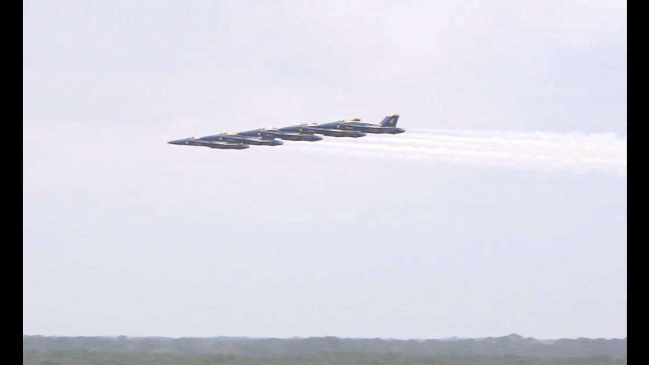 Blue Angels Five Abreast