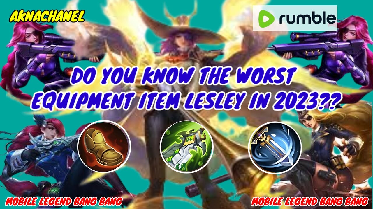 DO TOU KNOW THE WORST EQUIPMENT ITEM LESLEY IN 2023