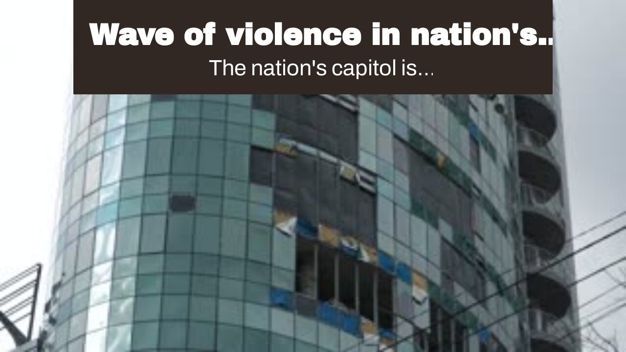 Wave of violence in nation's capitol: Three dozen shot in the span of week