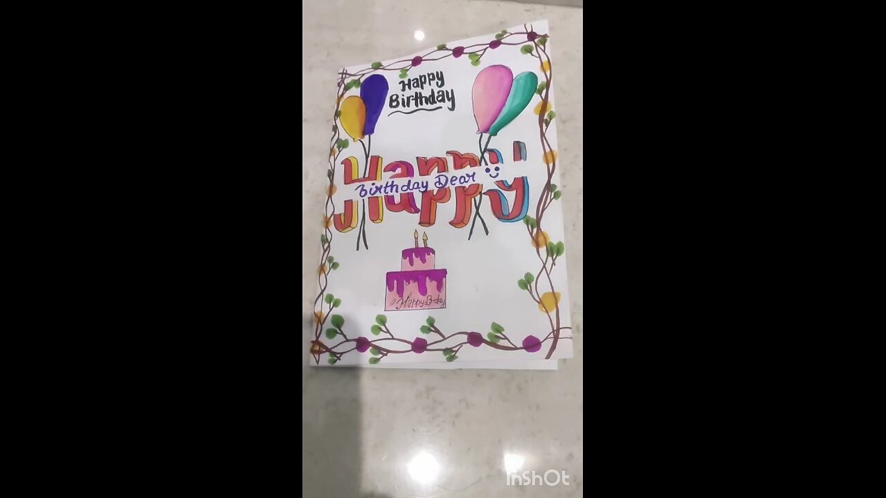 Birthday Special Card For Friends and family ✨❤