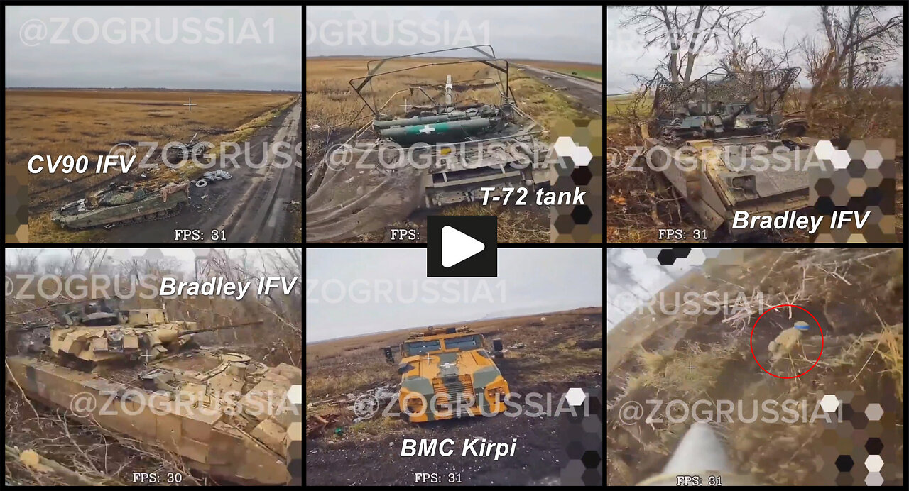 Kursk region: Russian wired FPV drones devastate Ukrainian armor