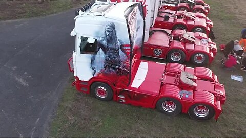 Gavin Griffiths Lovely Scania Artic Trucks - Welsh Drones Trucking #scania #v8