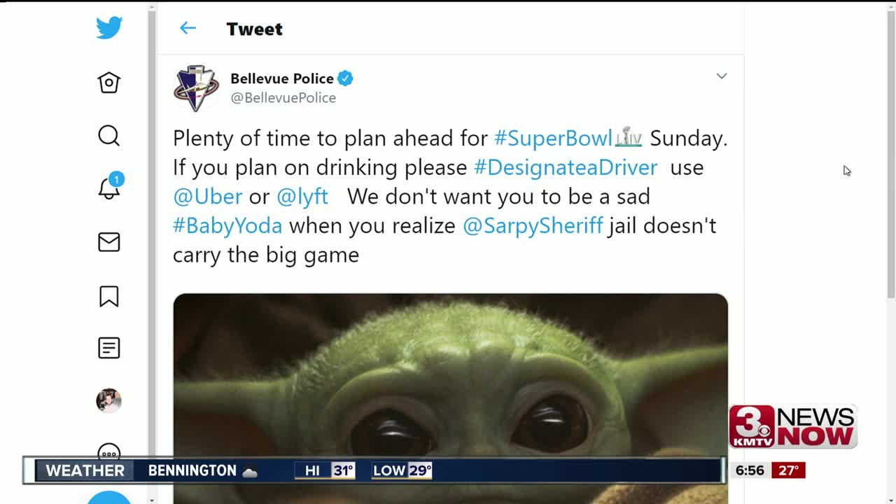 Bellevue Police issue warning ahead of Super Bowl