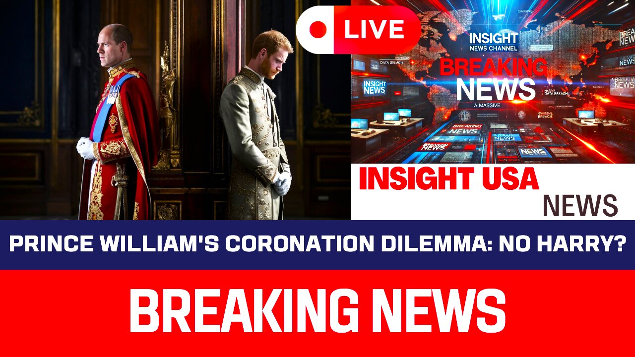 Prince William's Coronation Dilemma: No Harry?