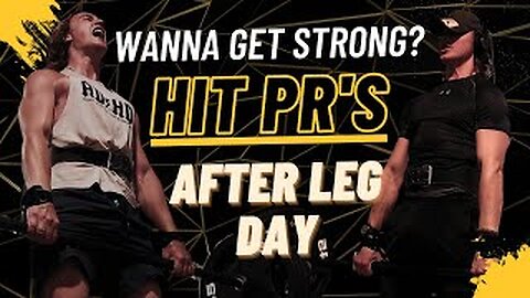 HITTING PR'S AFTER LEG DAY! | DVST8 + HONEY = INSANE ENERGY! | MUSCLE MONDAYS!