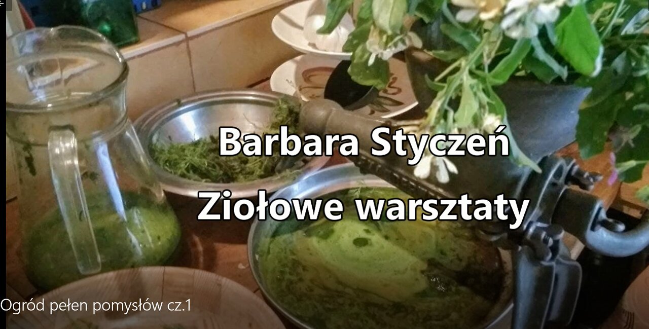 Ogród pełen pomysłów cz.1 z Panią Barbarą Styczeń