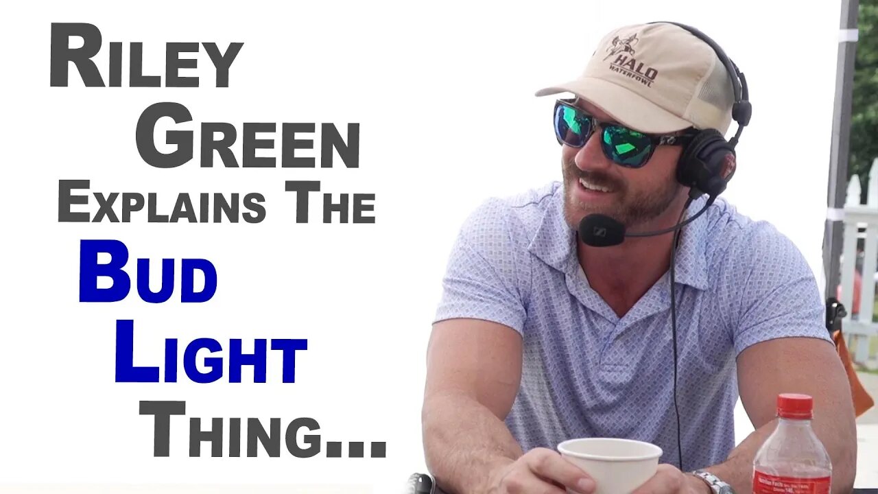 Riley Green Explains the Whole Bud Light Thing