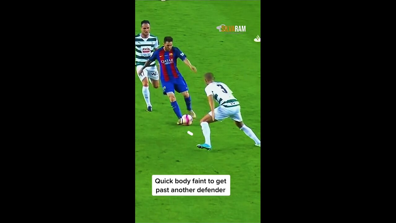 breakdown of dribbling of messi in details