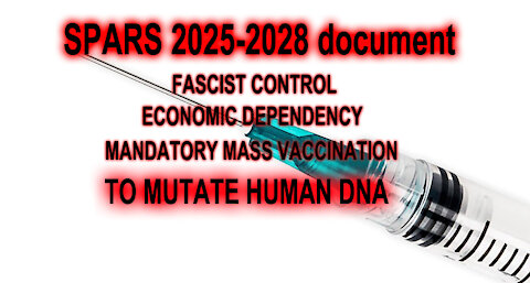 World Shocked By SPARS 2025-2028 Document(