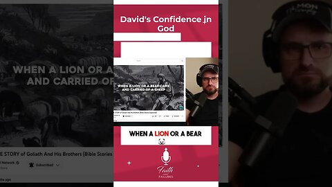 David had complete confidence in his #God