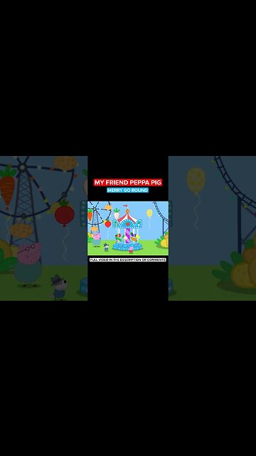MY FRIEND PEPPA PIG - MERRY GO ROUND #shorts