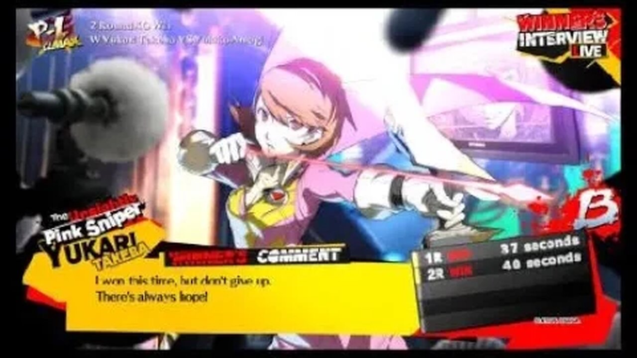 Persona 4 Arena ULTIMAX: Yukari Vs. Shadow Yukiko