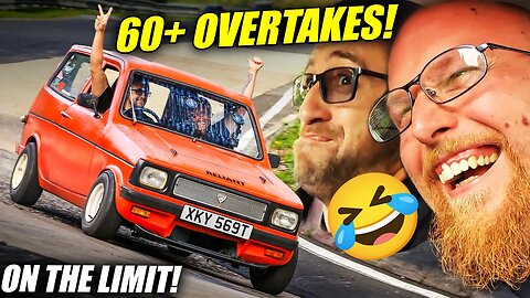 MAXIMUM ATTACK in Reliant Kitten!🤣 // Nürburgring!